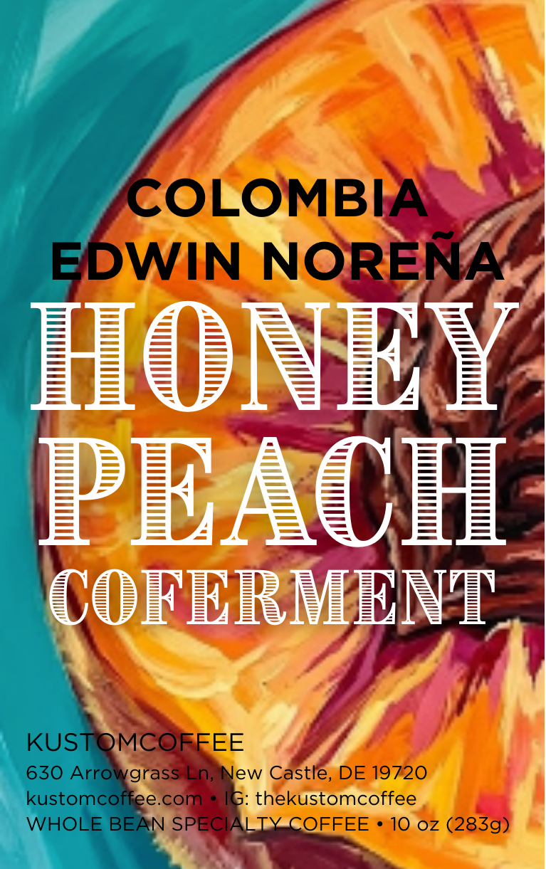 Colombia Carbonic Honey Peach Coferment Edwin Noreña