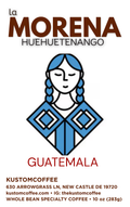 Guatemala La Morena Huehuetenango Washed